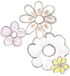 4 blommor
